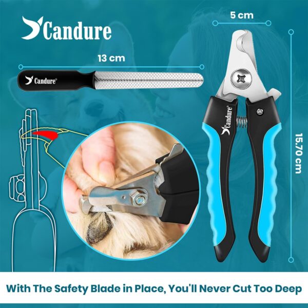 Candure Dog Nail Clippers for Large - Image 2