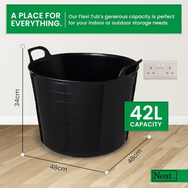 3 Pack Large Garden Tubs - Image 3
