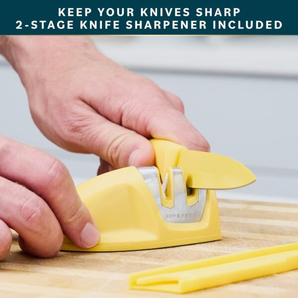 Stainless Steel Kitchen Knife Set - Image 2