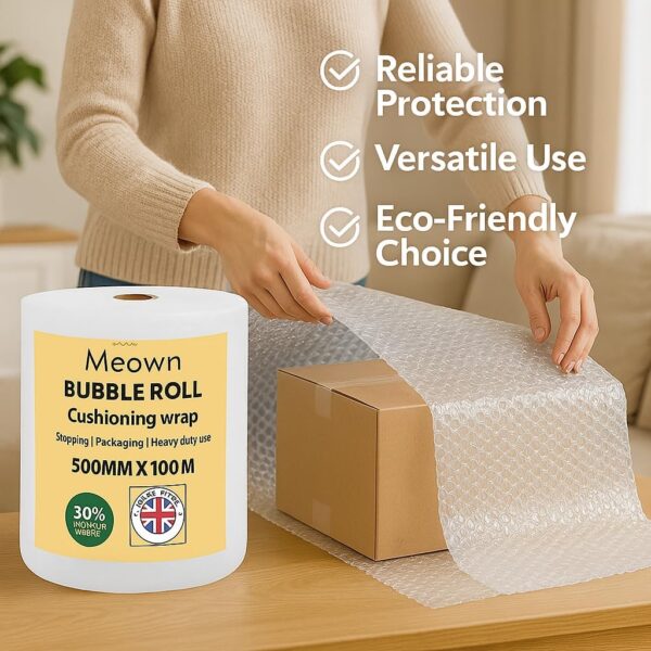 Bubble Wrap 500mmx100m - Image 2