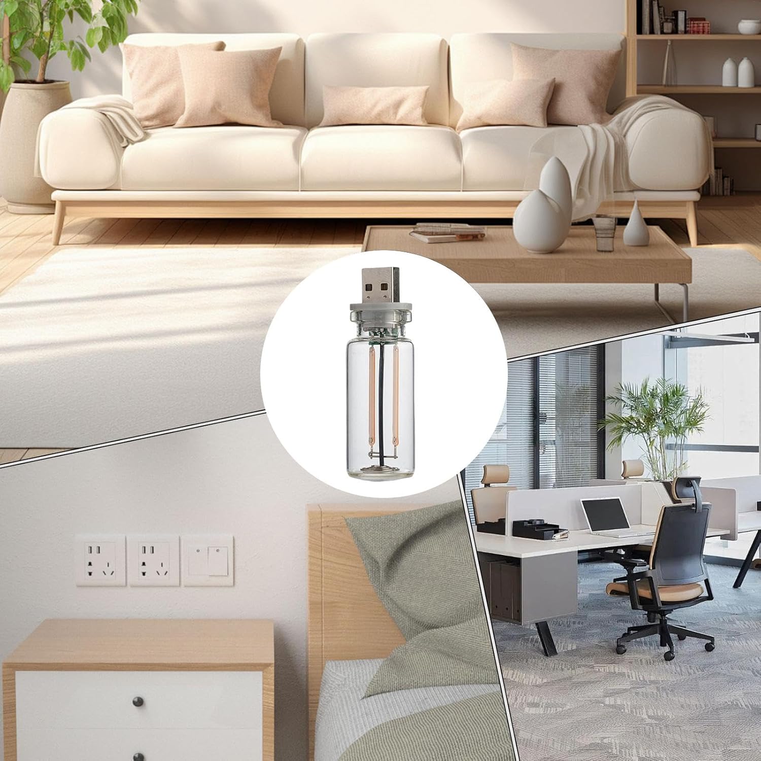 Retro USB Night Light Touch - Image 2