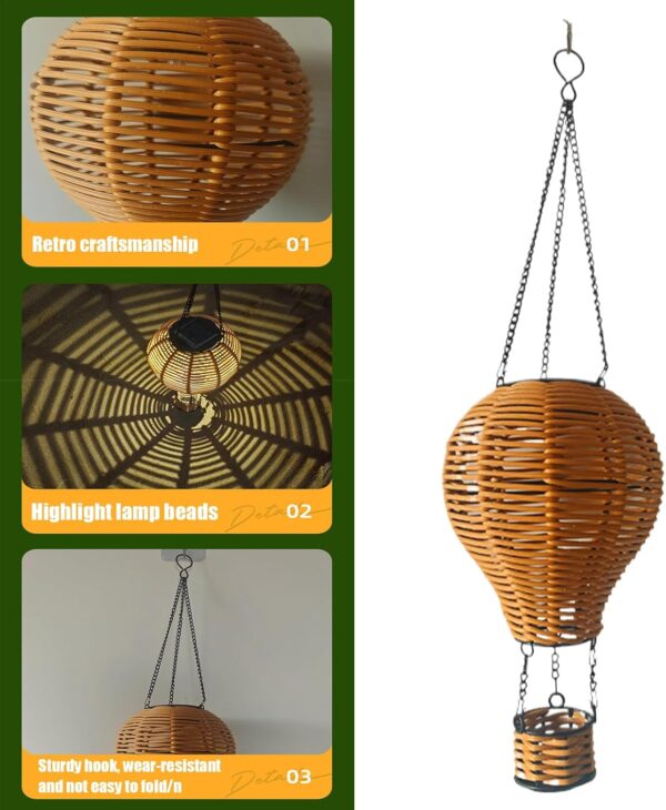 Hanging Solar Lantern - Image 2