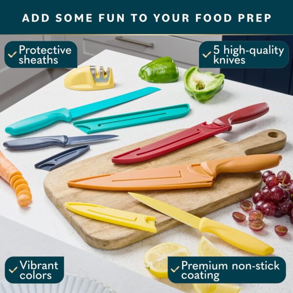Stainless Steel Kitchen Knife Set - Image 3